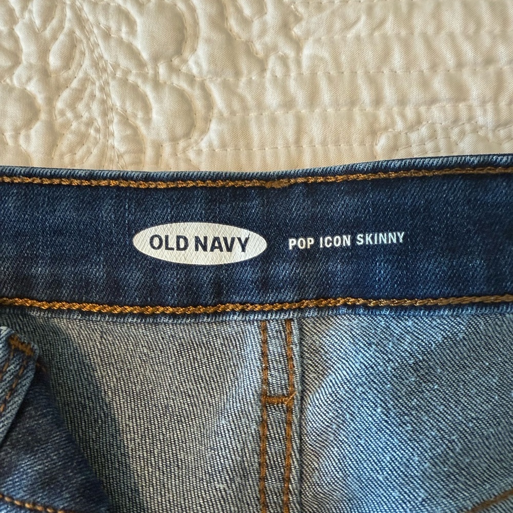 Pop Icon Old Navy Dark Blue Denim Jeans